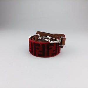 Vintage Fendi BAGUETTE Red Leather 8BR600 shoulderbag | stylenewstar