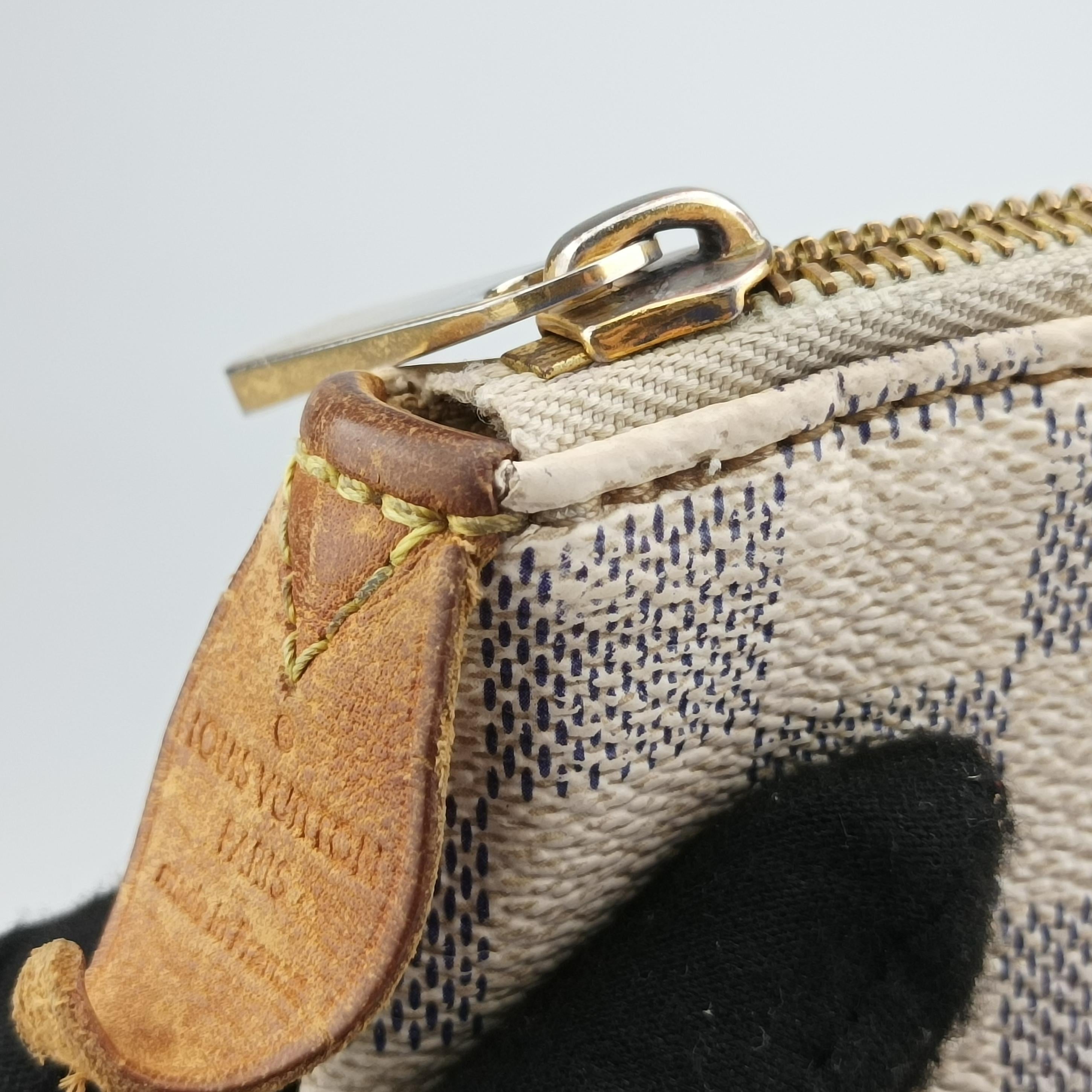 Vintage Louis Vuitton TOTALLY MM Azur Damier Canvas N51262 shoulderbag | stylenewstar