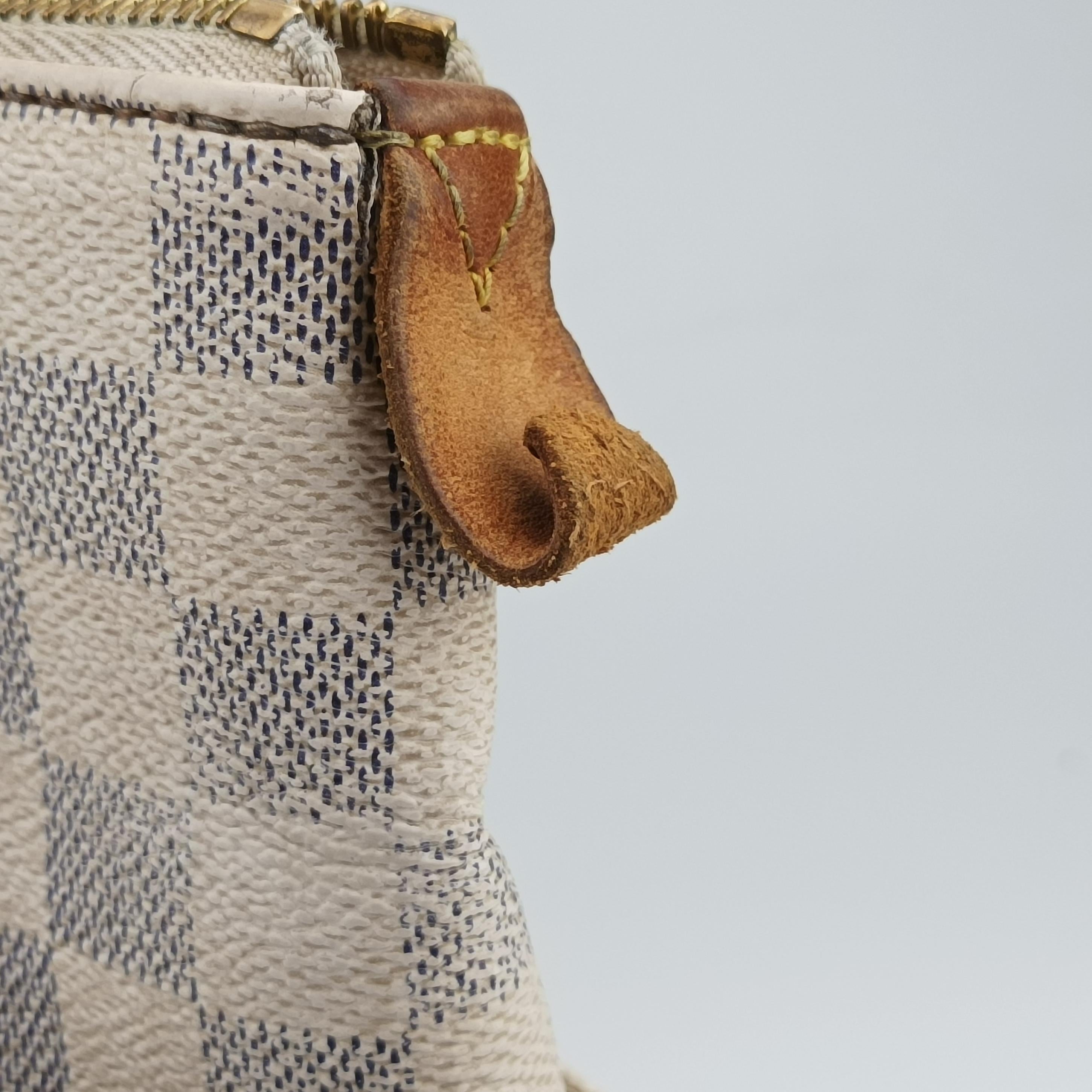 Vintage Louis Vuitton TOTALLY MM Azur Damier Canvas N51262 shoulderbag | stylenewstar