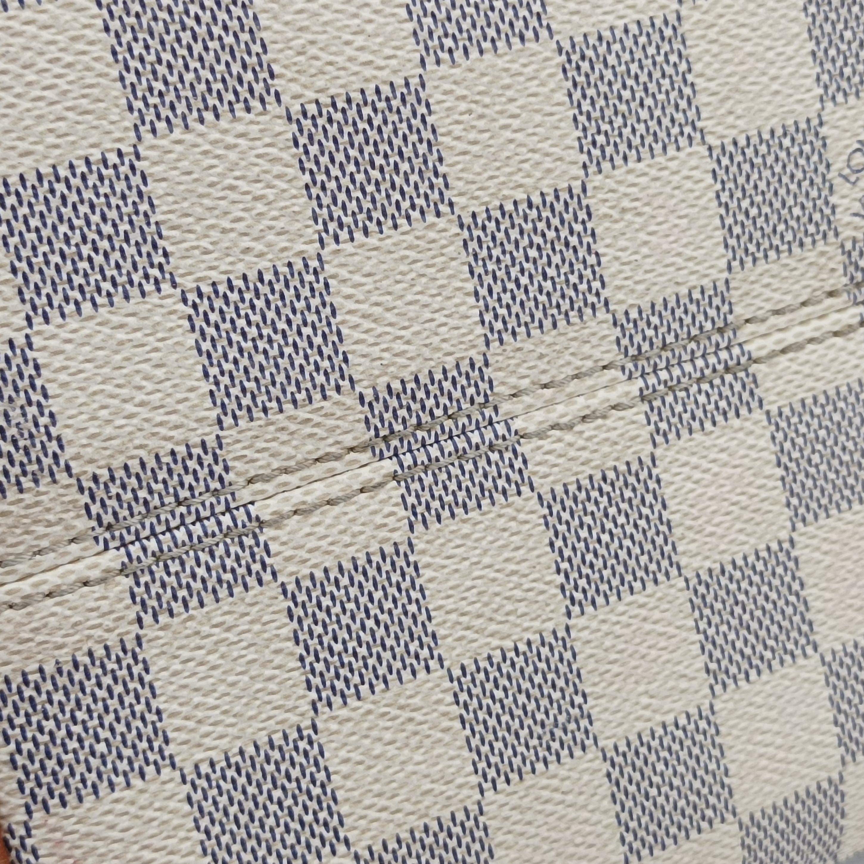 Vintage Louis Vuitton TOTALLY MM Azur Damier Canvas N51262 shoulderbag | stylenewstar