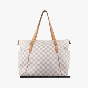 Vintage Louis Vuitton TOTALLY MM Azur Damier Canvas N51262 shoulderbag | stylenewstar
