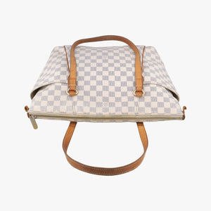 Vintage Louis Vuitton TOTALLY MM Azur Damier Canvas N51262 shoulderbag | stylenewstar