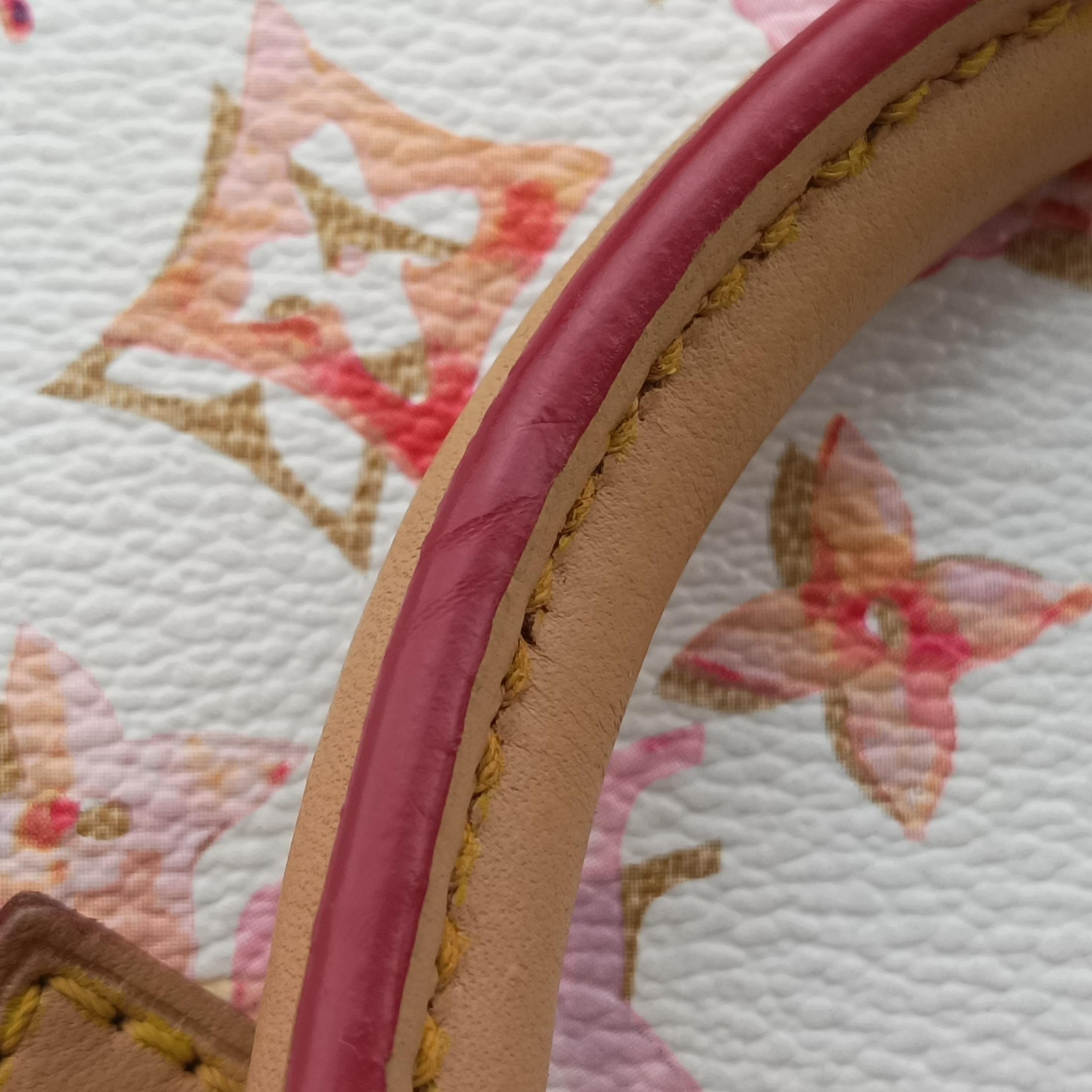 Pre-owned Louis Vuitton Speedy 30 white×Multicolor Monogram Water Color M95751 shoulderbag | stylenewstar