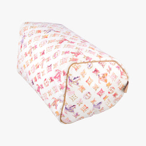 Pre-owned Louis Vuitton Speedy 30 white×Multicolor Monogram Water Color M95751 shoulderbag | stylenewstar
