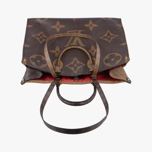 Pre-owned Louis Vuitton On the Go GM Monogram/Brown Monogram Canvas M45320 shoulderbag | stylenewstar