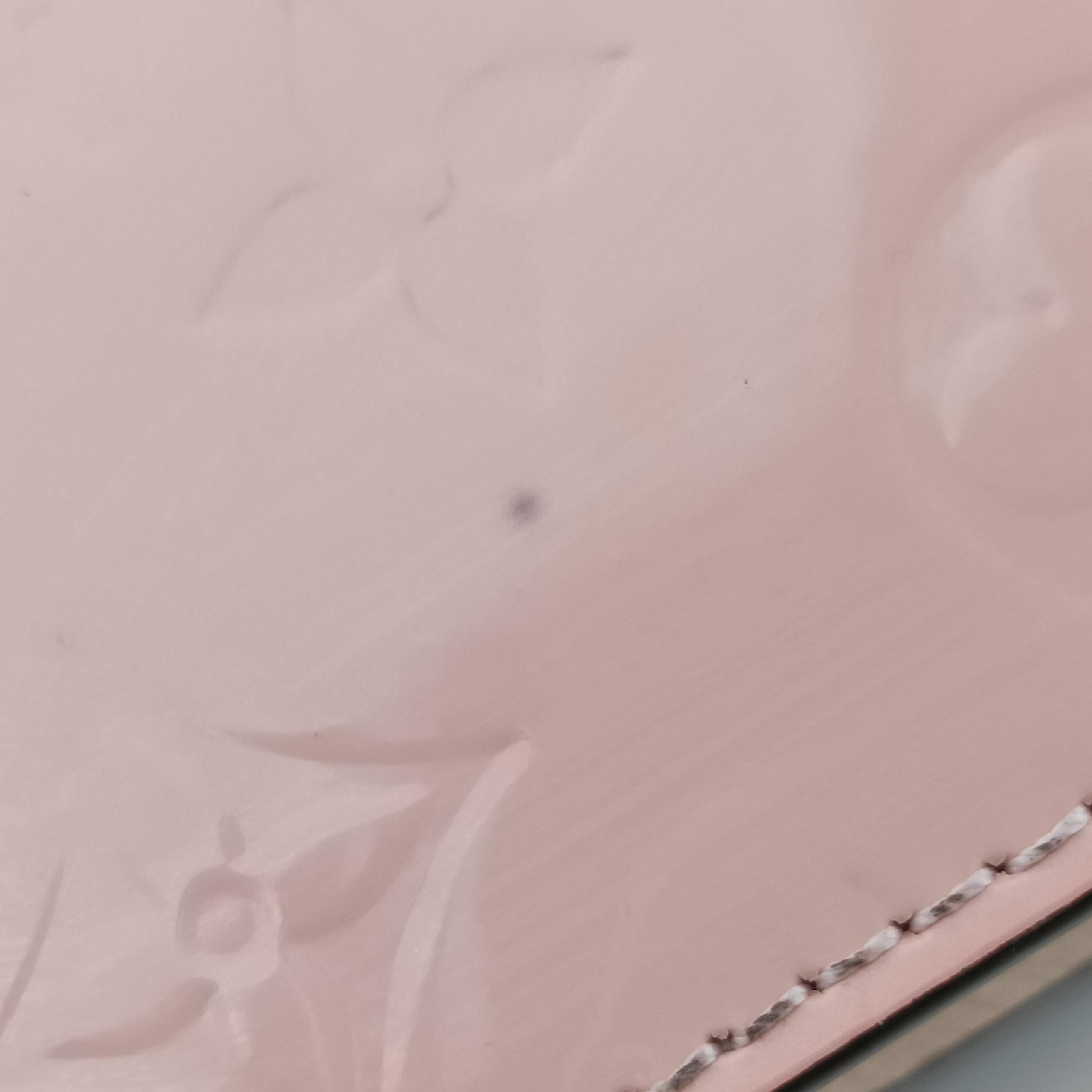 Pre-owned Louis Vuitton Spring Street PM pink Vernis M90468 shoulderbag | stylenewstar