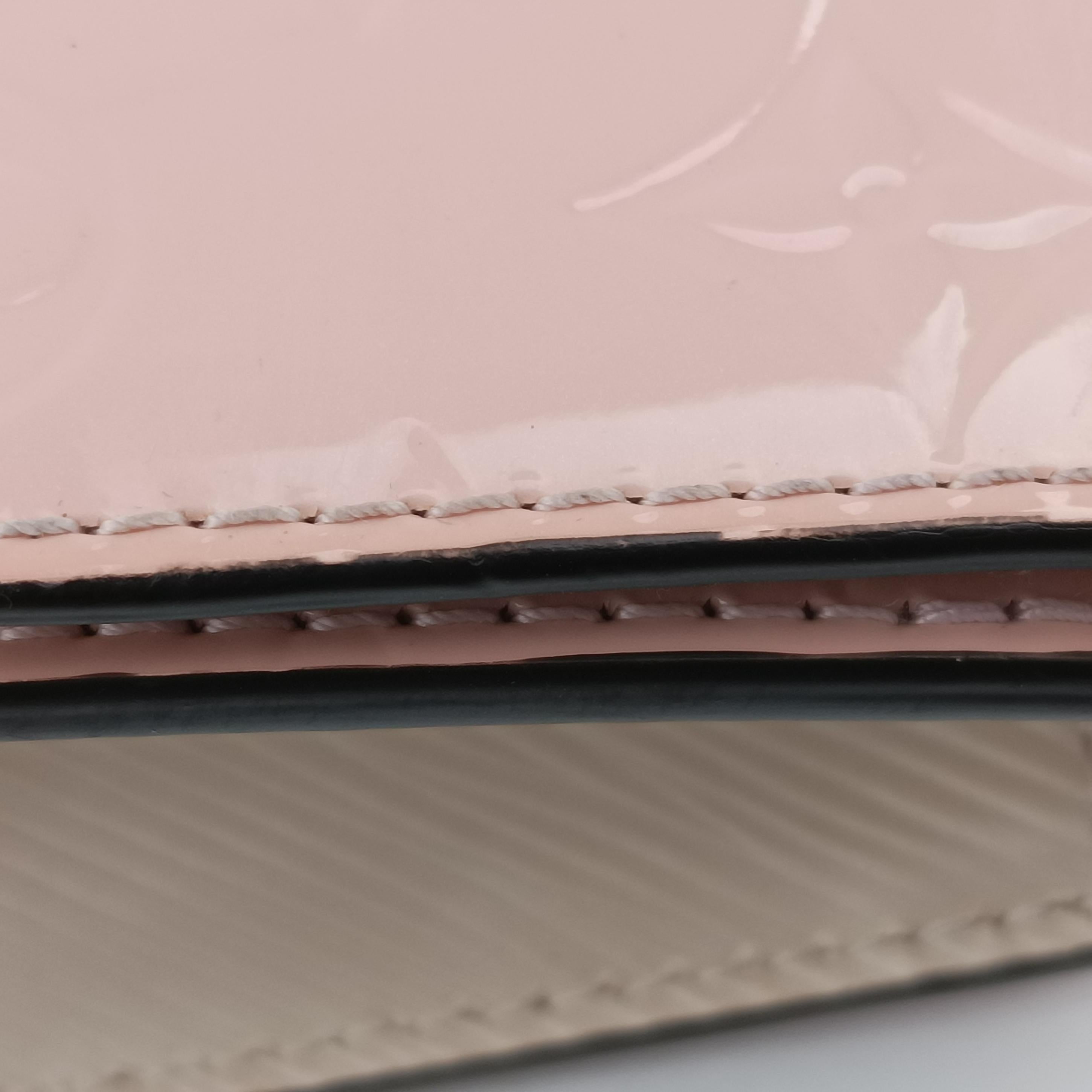 Pre-owned Louis Vuitton Spring Street PM pink Vernis M90468 shoulderbag | stylenewstar