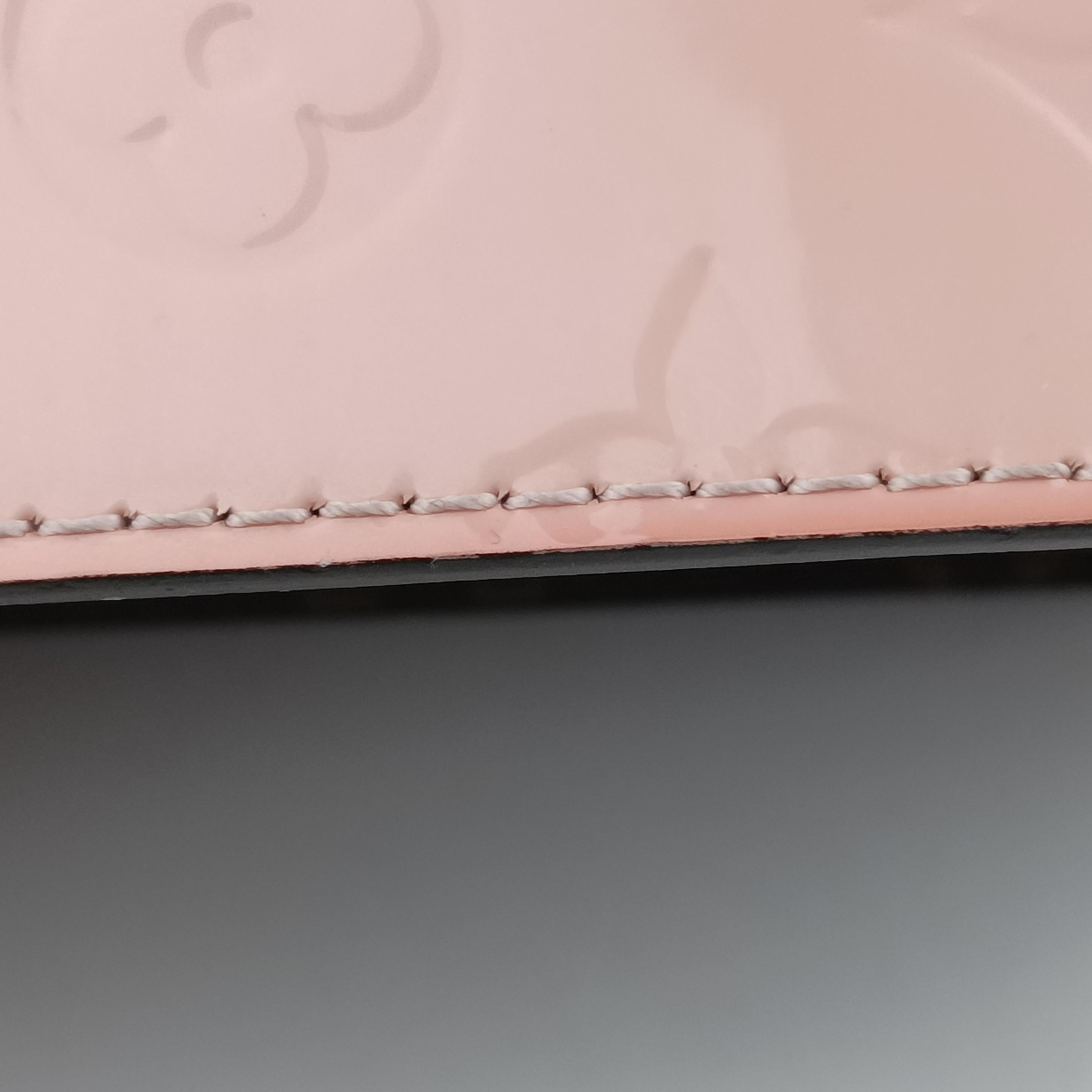 Pre-owned Louis Vuitton Spring Street PM pink Vernis M90468 shoulderbag | stylenewstar