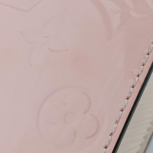 Pre-owned Louis Vuitton Spring Street PM pink Vernis M90468 shoulderbag | stylenewstar