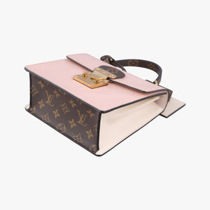 Pre-owned Louis Vuitton Spring Street PM pink Vernis M90468 shoulderbag | stylenewstar