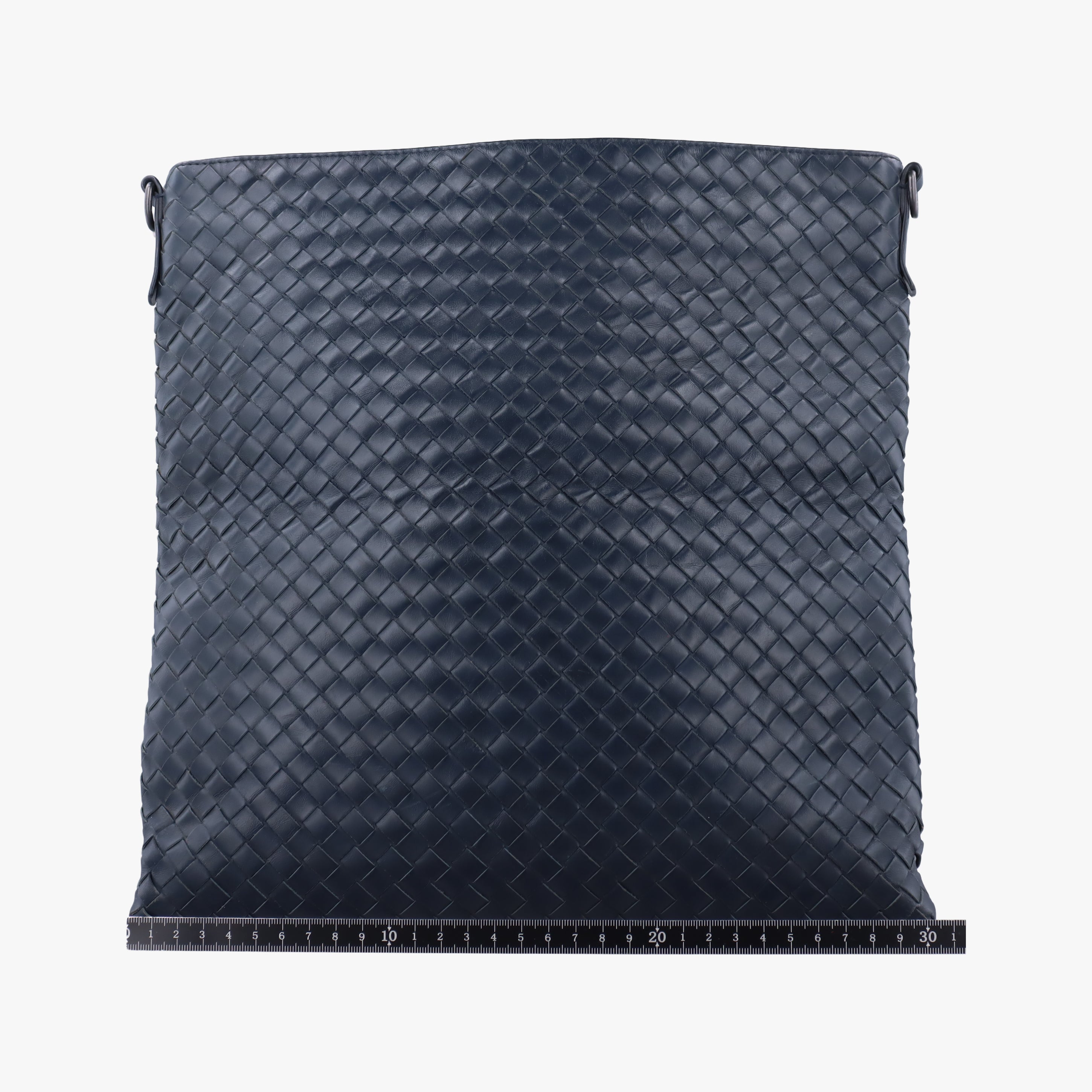 Pre-owned Bottega Veneta Intrecciato Black lambskin  shoulderbag | stylenewstar