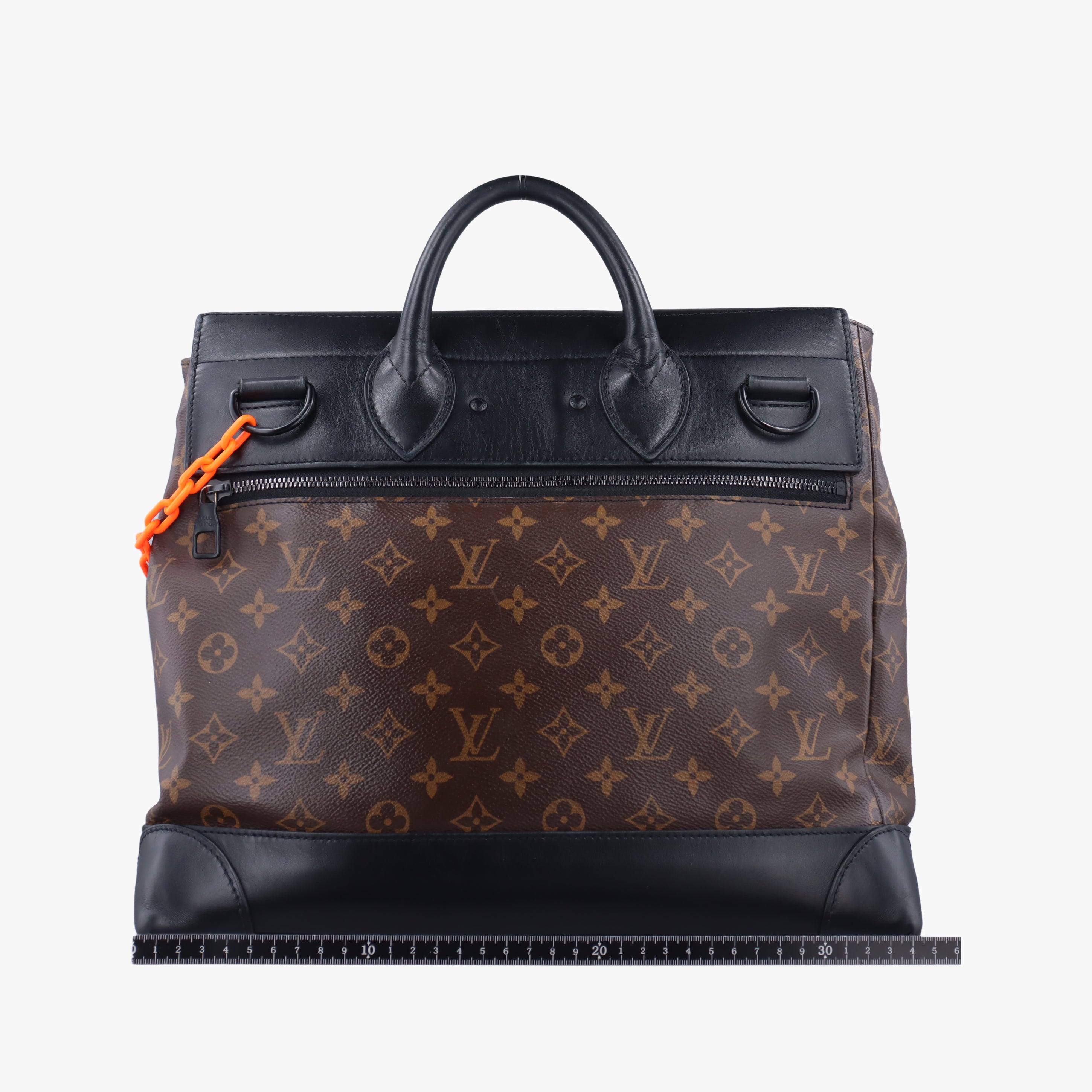 Vintage Louis Vuitton Steamer PM Brown×black Monogram Solar Ray Canvas M44473 shoulderbag | stylenewstar