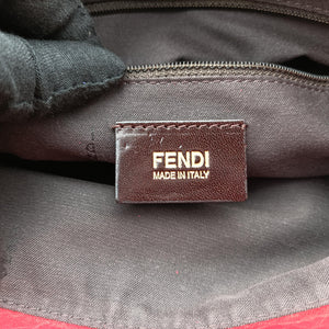 Vintage Fendi Mia Flap Red Leather 8BT163 shoulderbag | stylenewstar