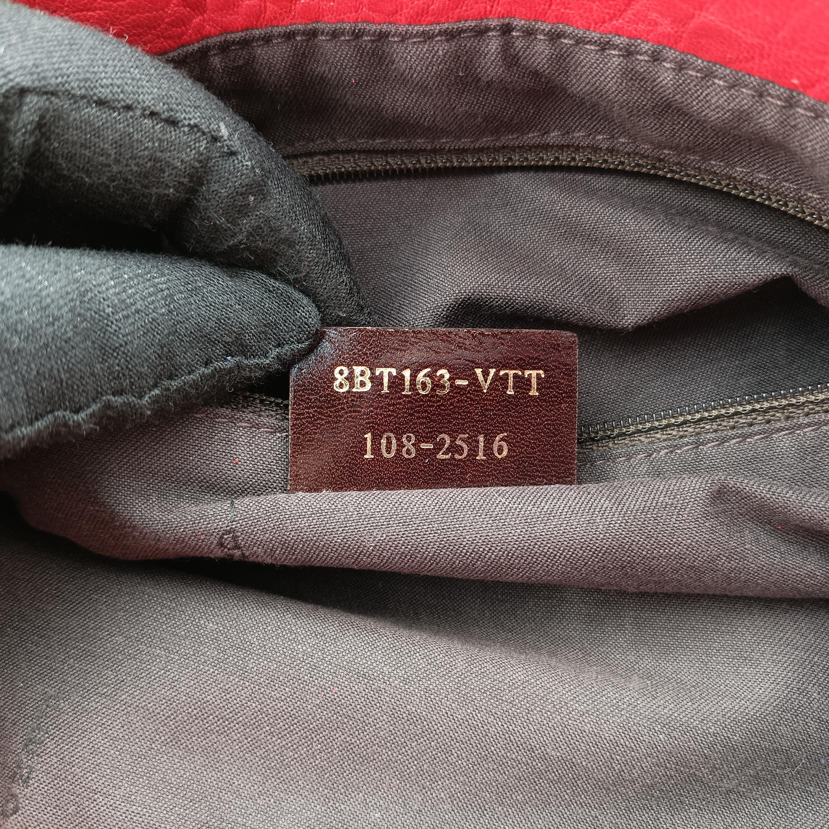 Vintage Fendi Mia Flap Red Leather 8BT163 shoulderbag | stylenewstar