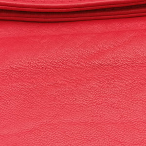 Vintage Fendi Mia Flap Red Leather 8BT163 shoulderbag | stylenewstar