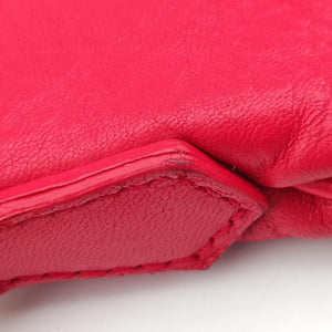 Vintage Fendi Mia Flap Red Leather 8BT163 shoulderbag | stylenewstar