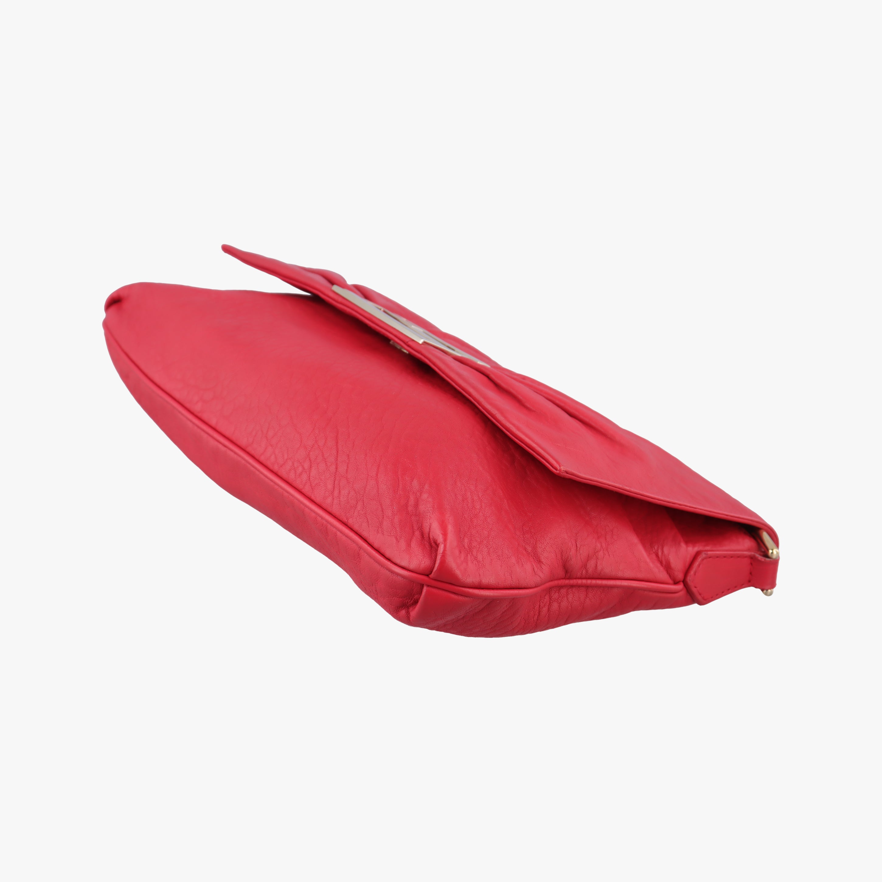 Vintage Fendi Mia Flap Red Leather 8BT163 shoulderbag | stylenewstar