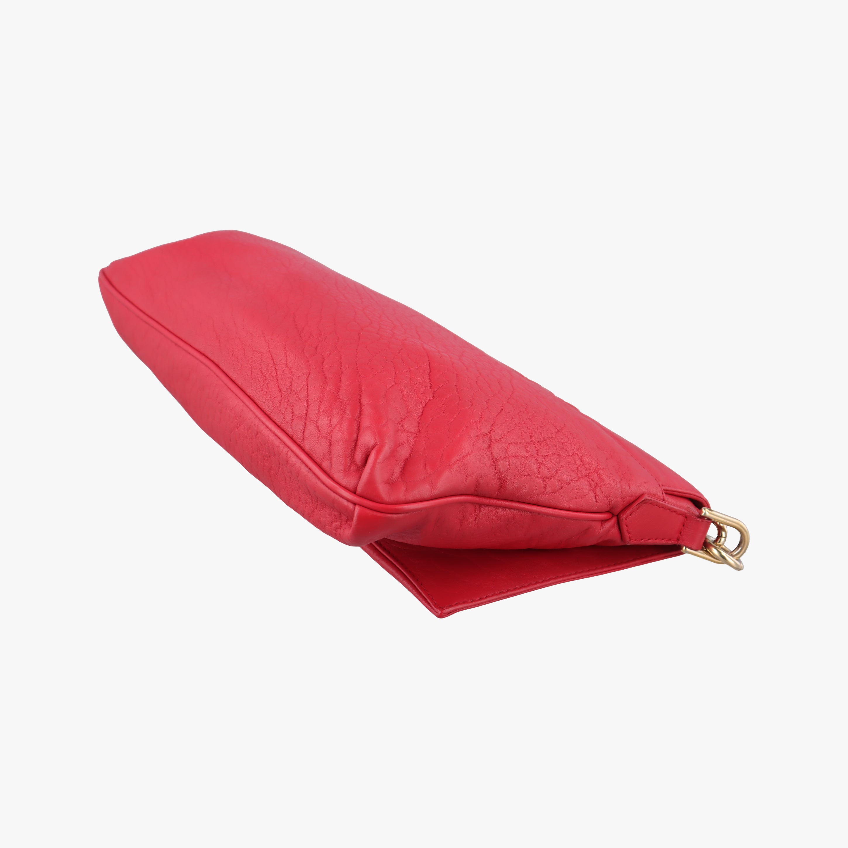 Vintage Fendi Mia Flap Red Leather 8BT163 shoulderbag | stylenewstar