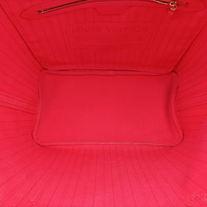 Pre-owned Louis Vuitton NEVERFULL MM Totem brown x Flamingo Monogram Canvas M41663 shoulderbag | stylenewstar