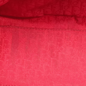 Pre-owned Christian Dior Lady Dior Red patent  shoulderbag | stylenewstar