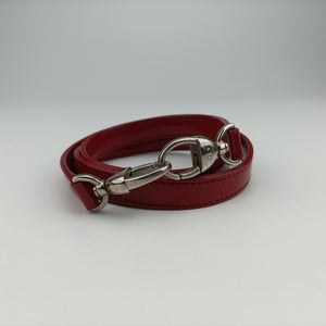 Pre-owned Christian Dior Lady Dior Red patent  shoulderbag | stylenewstar