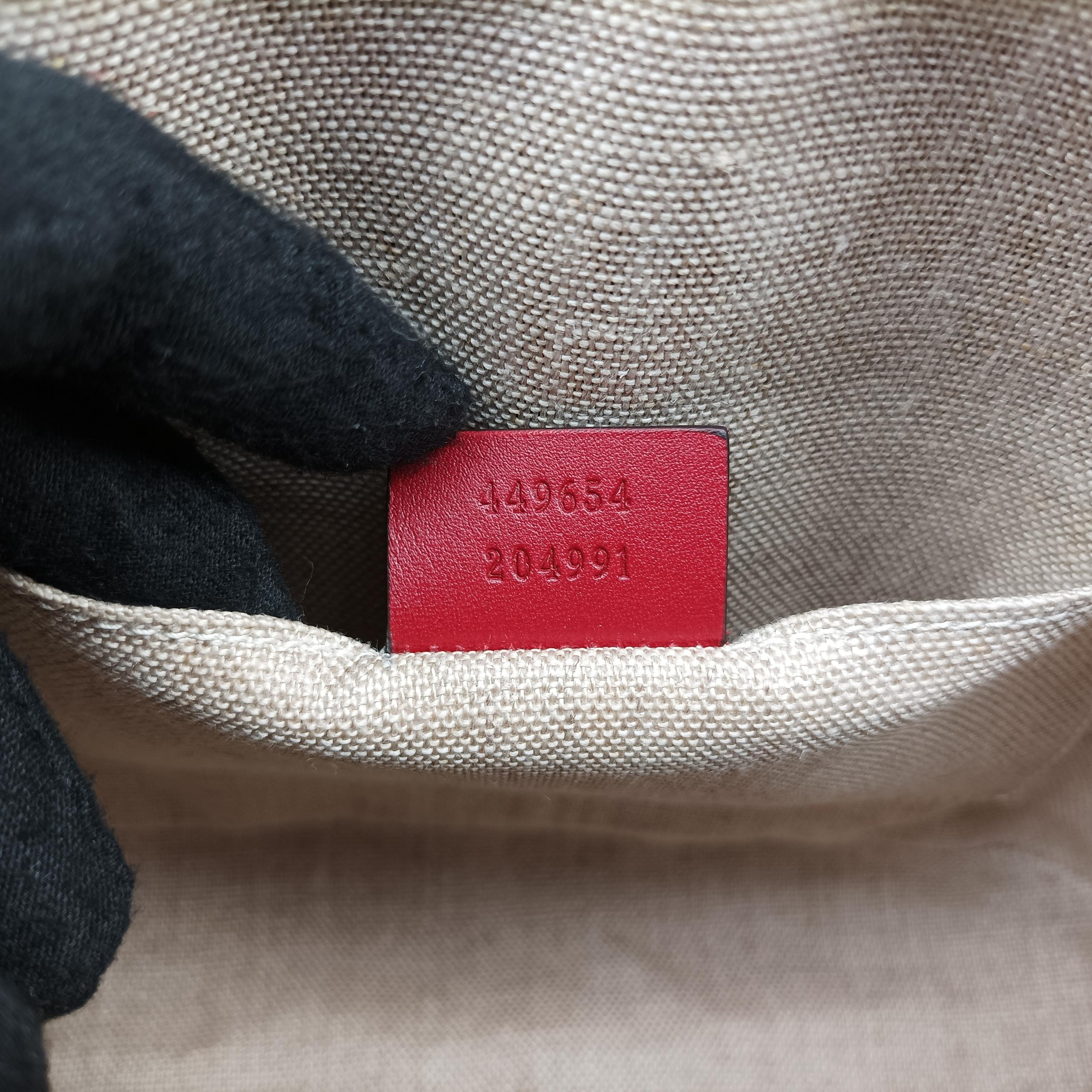 Pre-owned Gucci Microguccissima Red Leather 449654 handbag | stylenewstar