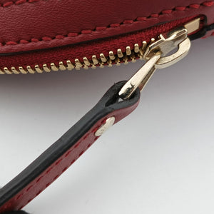 Pre-owned Gucci Microguccissima Red Leather 449654 handbag | stylenewstar