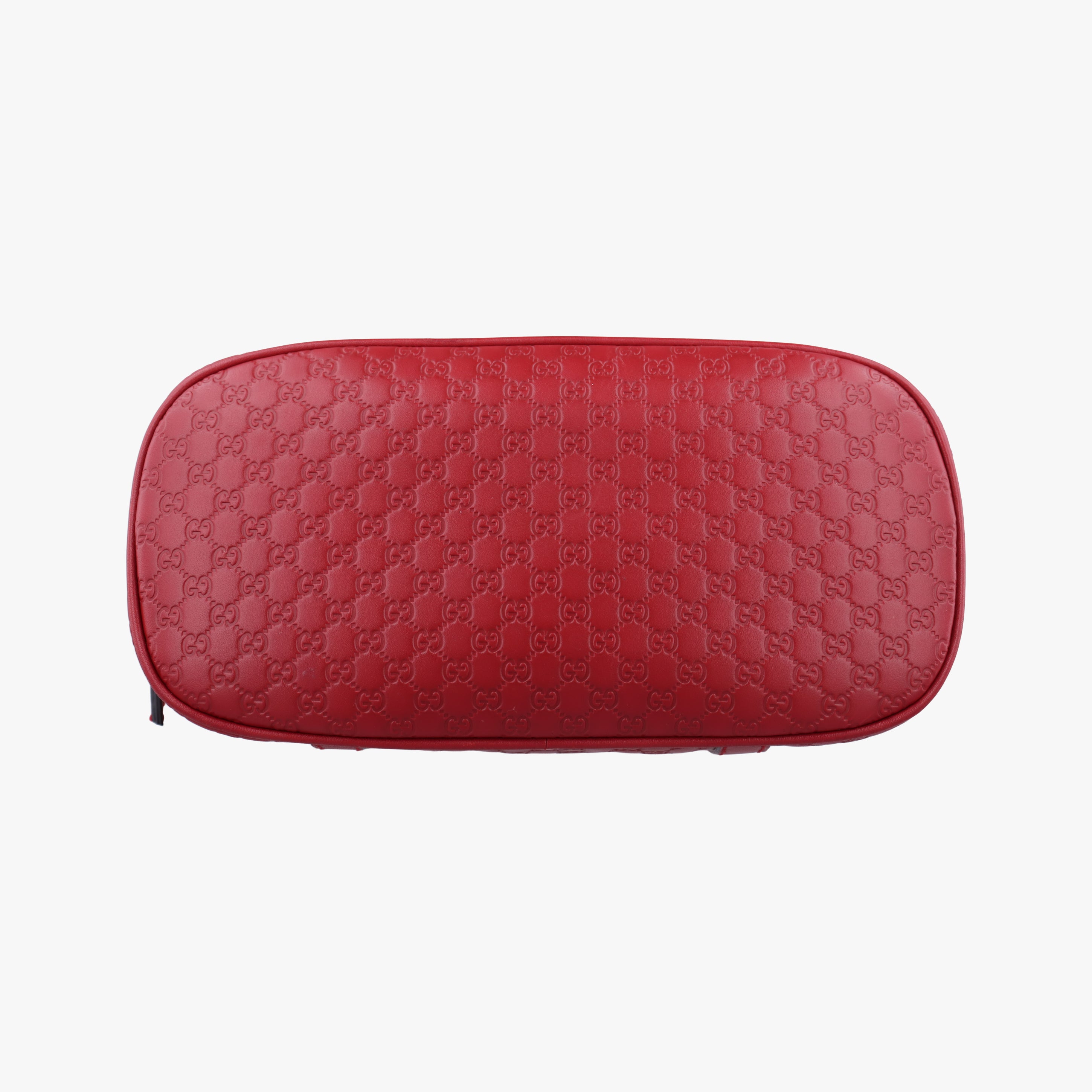 Pre-owned Gucci Microguccissima Red Leather 449654 handbag | stylenewstar