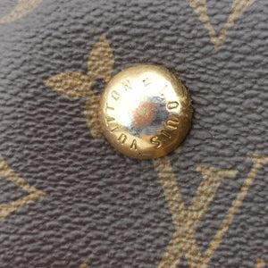 Pre-owned Louis Vuitton TUILERIES tote brown×CARAMEL Monogram Canvas×calf leather M41456 shoulderbag | stylenewstar