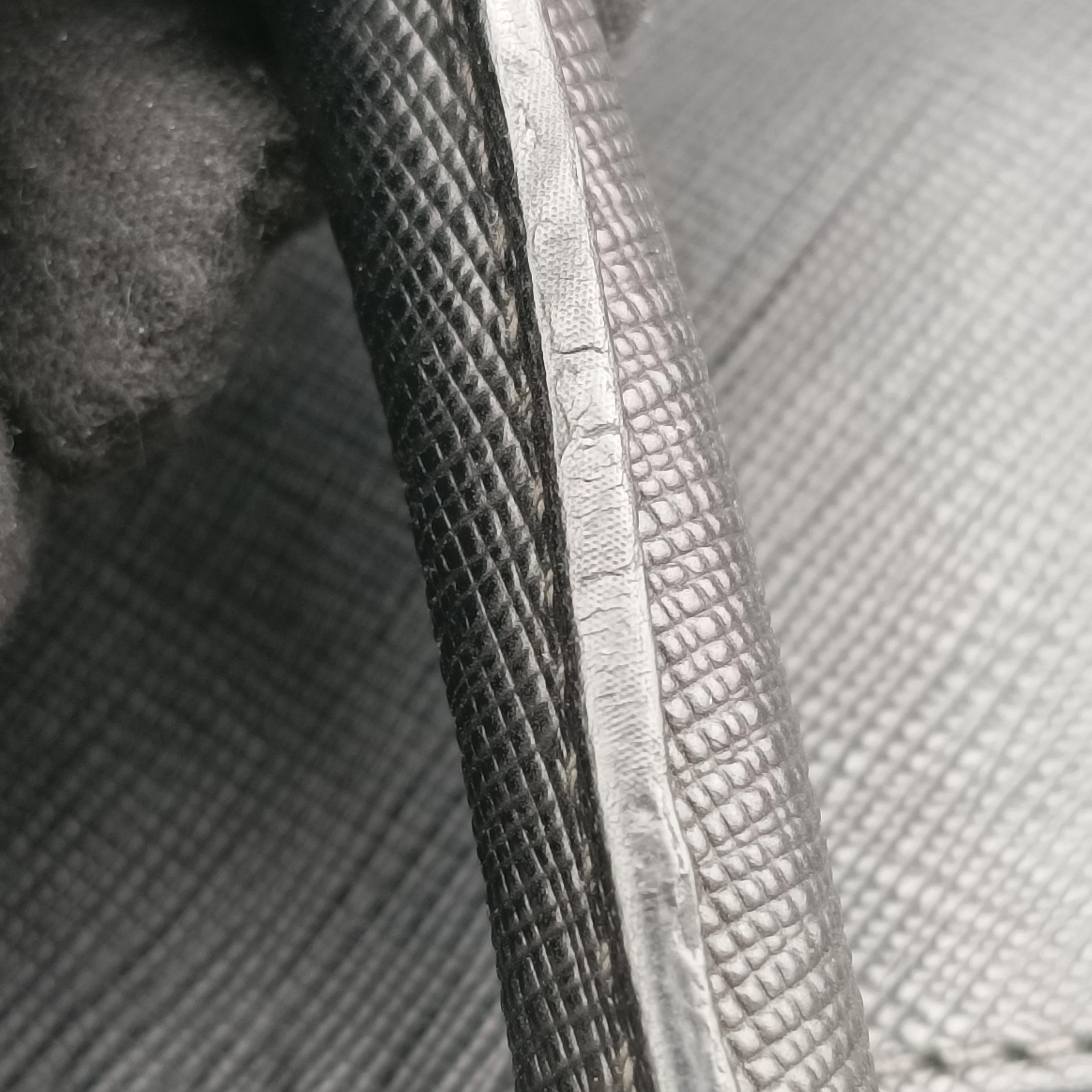 Secondhand Prada Business Briefcase Black SAFFIANO Leather 2VE011 handbag | stylenewstar