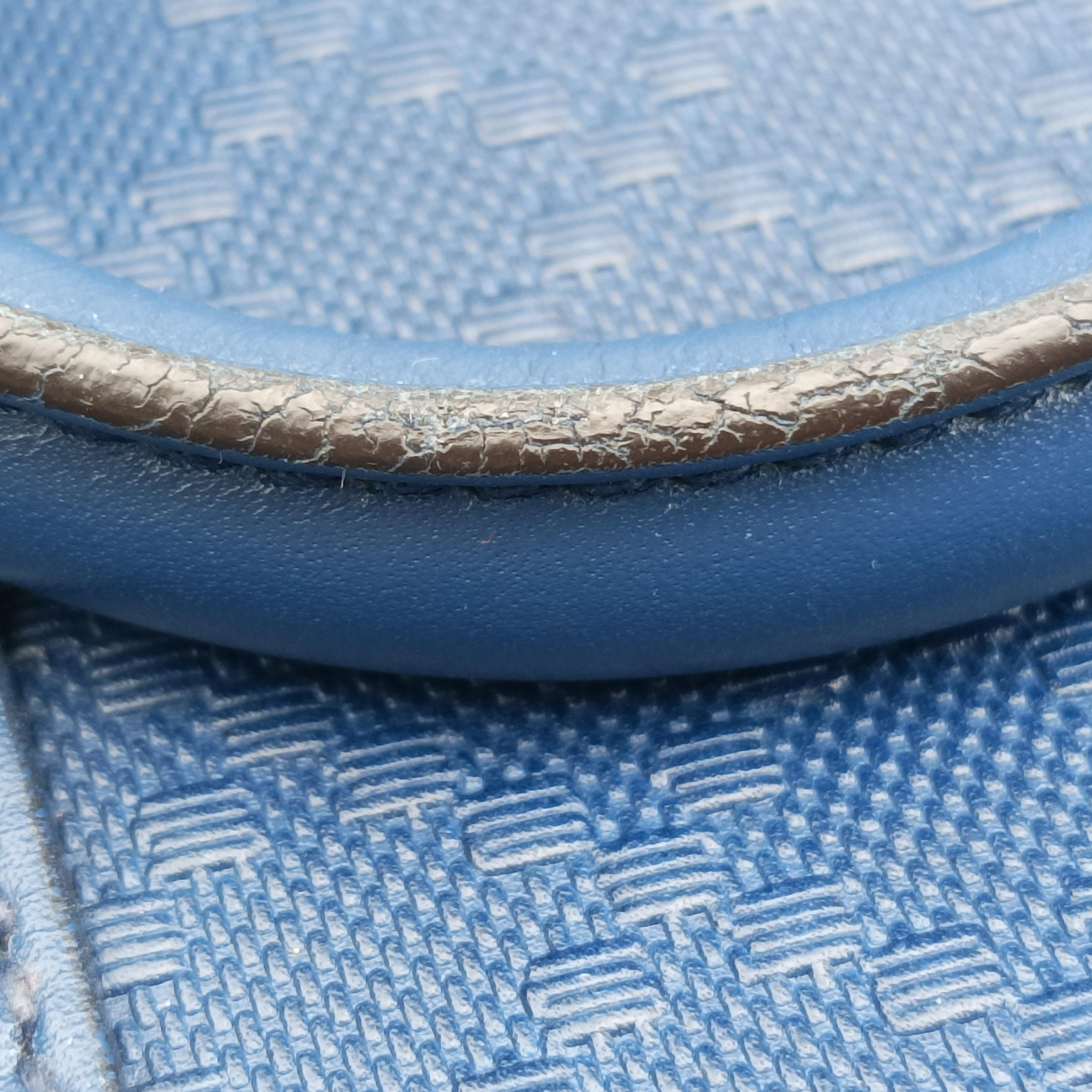 Pre-owned Gucci Diamante Navy Leather 208463 shoulderbag | stylenewstar