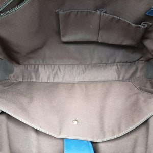 Pre-owned Gucci Diamante Navy Leather 208463 shoulderbag | stylenewstar