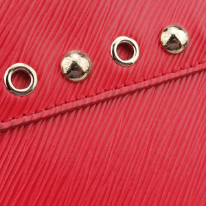 Pre-owned Louis Vuitton Twist MM red epi M54269 shoulderbag | stylenewstar