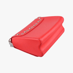 Pre-owned Louis Vuitton Twist MM red epi M54269 shoulderbag | stylenewstar