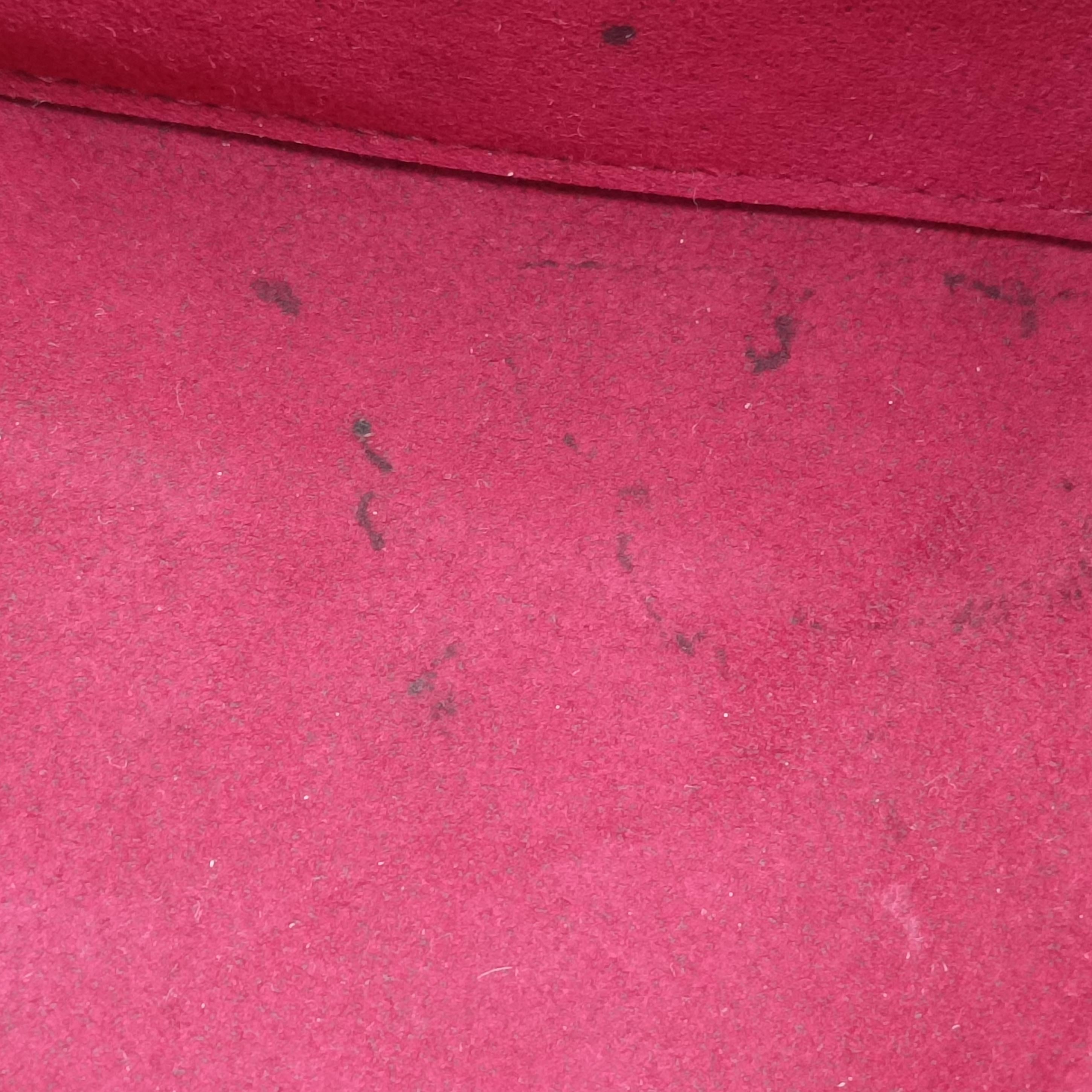 Pre-owned Louis Vuitton CLAUDIA white Monogram Multicolor M40193 handbag | stylenewstar