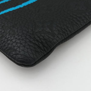 Pre-owned Louis Vuitton Virgil Abloh Black×Multicolor Leather M80147 clutchbag | stylenewstar