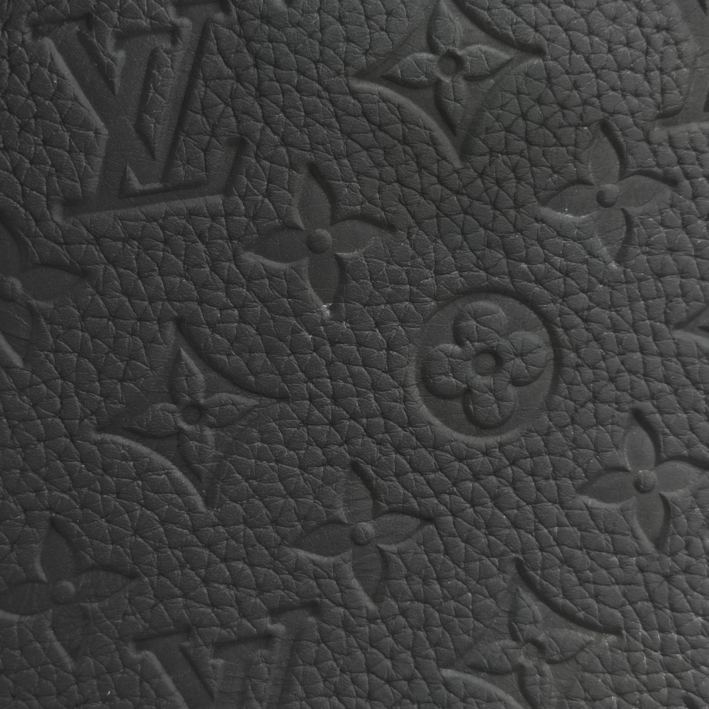 Pre-owned Louis Vuitton Virgil Abloh Black×Multicolor Leather M80147 clutchbag | stylenewstar