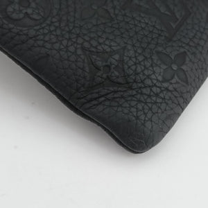 Pre-owned Louis Vuitton Virgil Abloh Black×Multicolor Leather M80147 clutchbag | stylenewstar