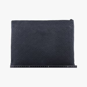 Pre-owned Louis Vuitton Virgil Abloh Black×Multicolor Leather M80147 clutchbag | stylenewstar
