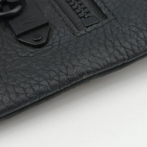 Pre-owned Louis Vuitton Virgil Abloh Black×Multicolor Leather M80147 clutchbag | stylenewstar