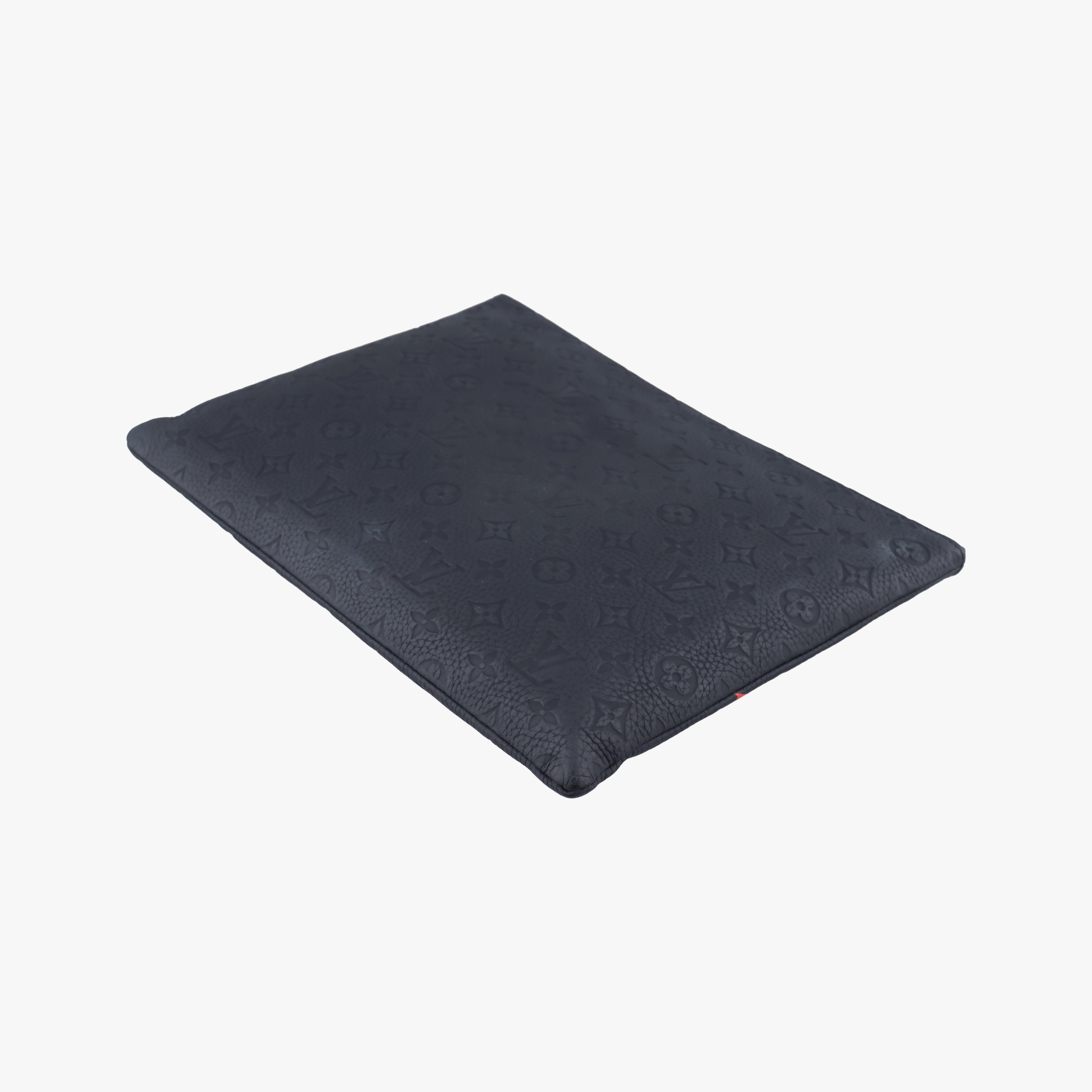 Pre-owned Louis Vuitton Virgil Abloh Black×Multicolor Leather M80147 clutchbag | stylenewstar