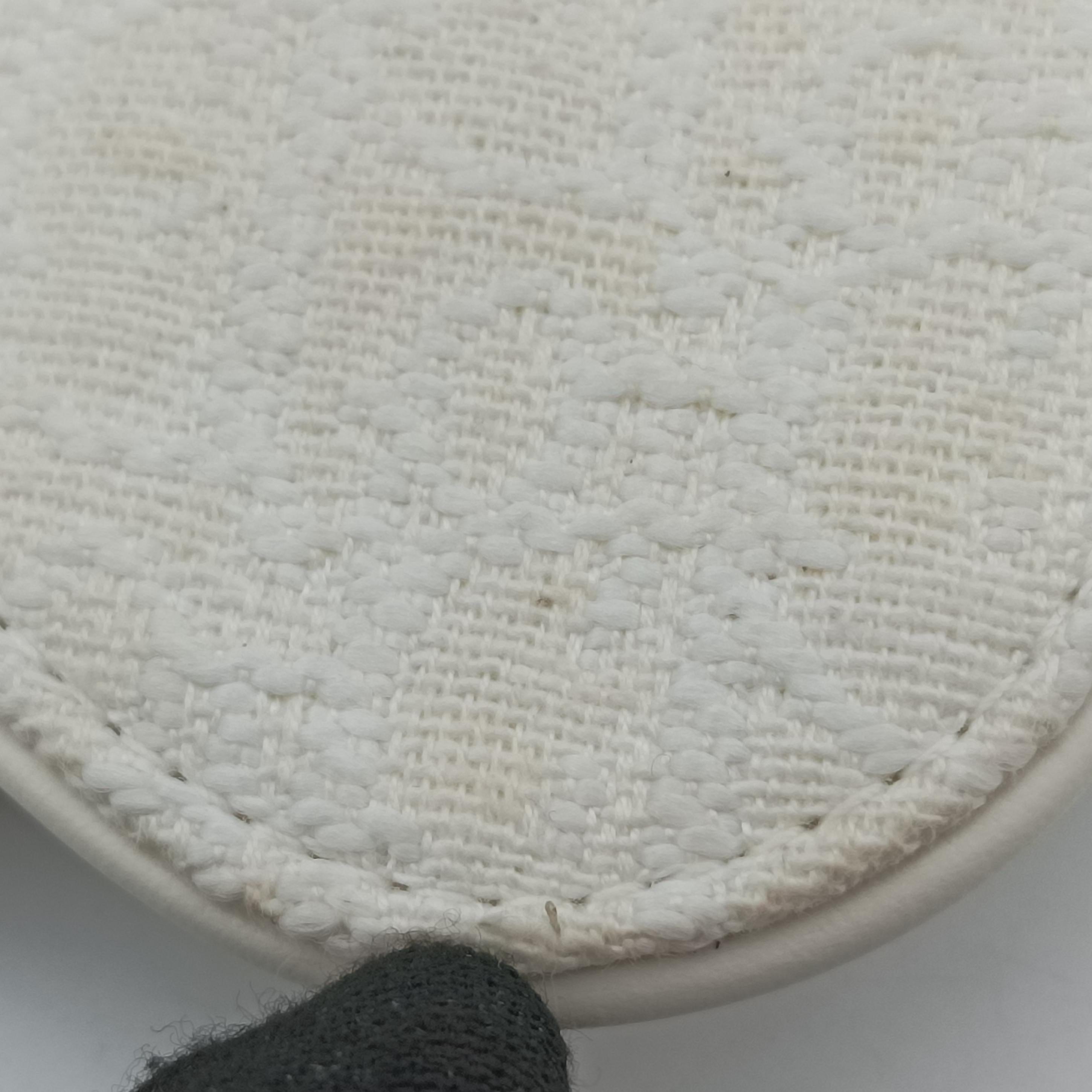 Secondhand Christian Dior saddle White jacquard  handbag | stylenewstar