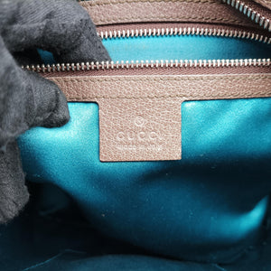 Pre-owned Gucci Dionysus beige×Brown PVC coated canvas 499622 shoulderbag | stylenewstar