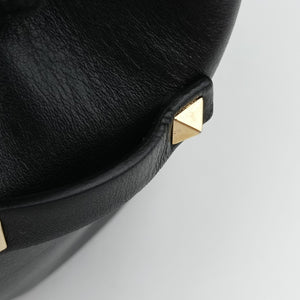 Vintage Valentino Rockstud Black Leather  shoulderbag | stylenewstar