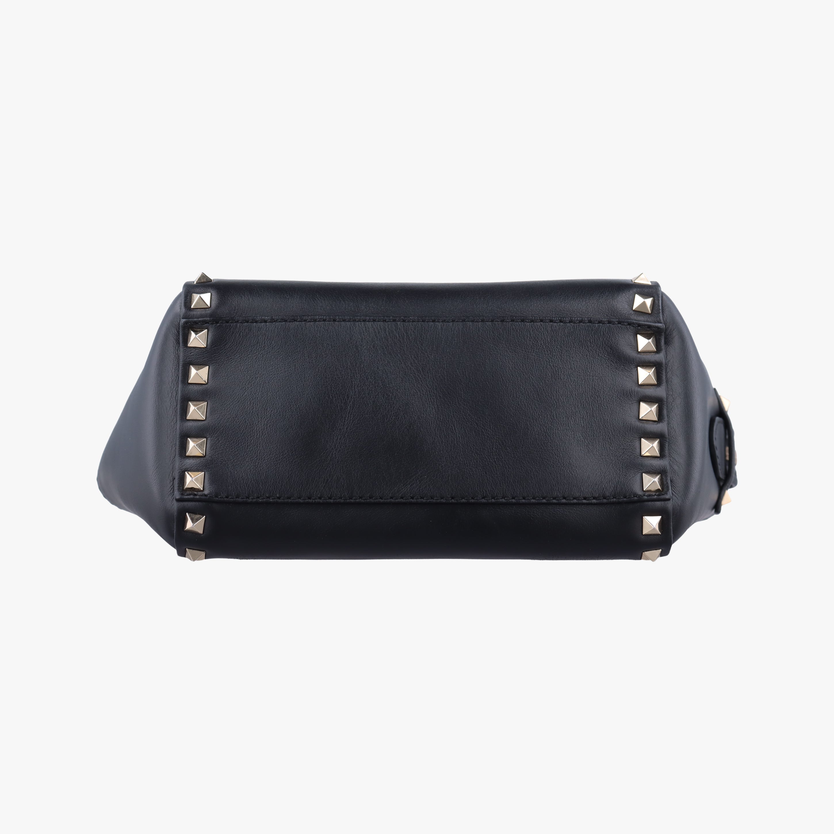 Vintage Valentino Rockstud Black Leather  shoulderbag | stylenewstar