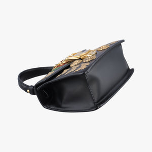 Pre-owned Gucci Sylvie Black Leather 470270 shoulderbag | stylenewstar