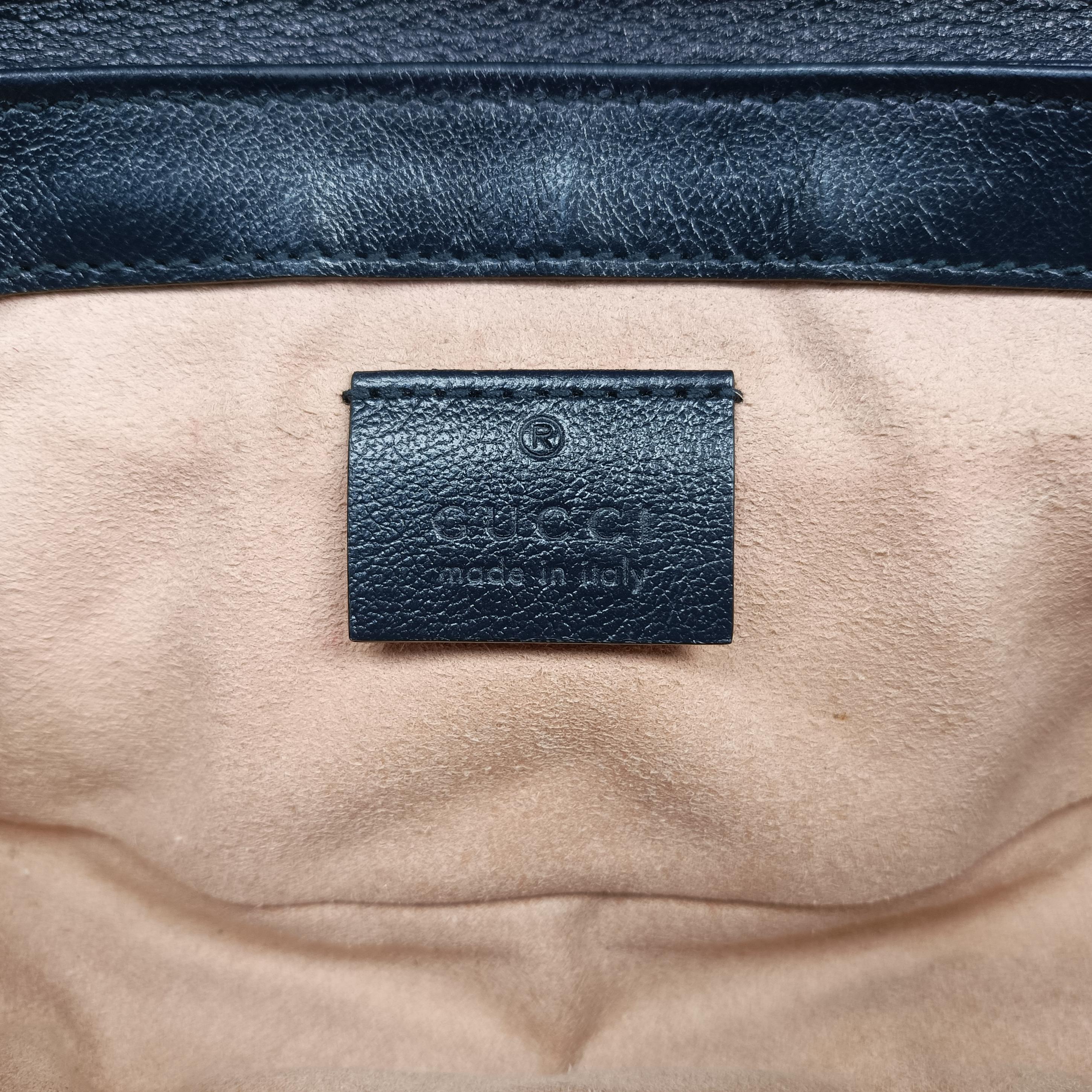 Pre-owned Gucci GG Marmont Multicolour Canvas 476433 shoulderbag | stylenewstar