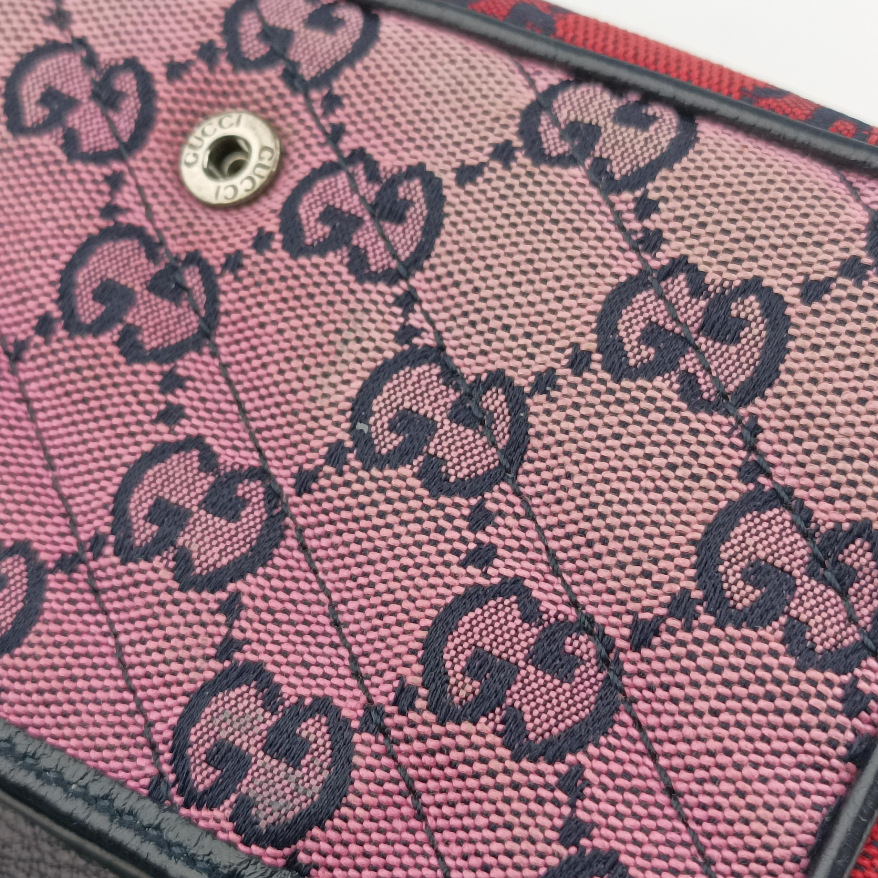 Pre-owned Gucci GG Marmont Multicolour Canvas 476433 shoulderbag | stylenewstar