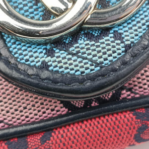 Pre-owned Gucci GG Marmont Multicolour Canvas 476433 shoulderbag | stylenewstar