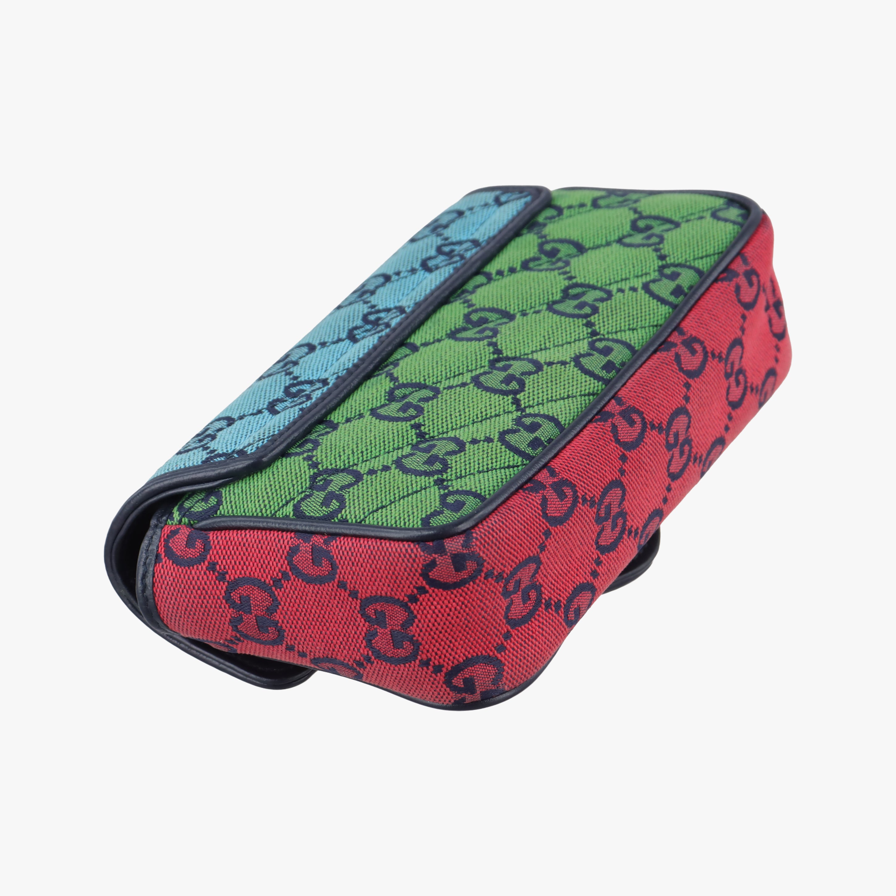 Pre-owned Gucci GG Marmont Multicolour Canvas 476433 shoulderbag | stylenewstar